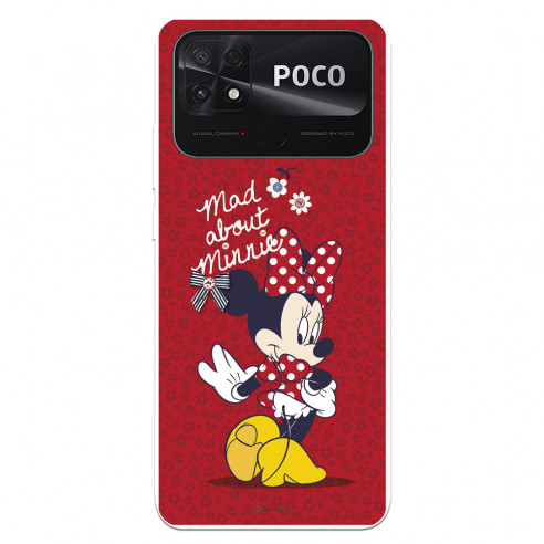 Xiaomi Pouzdro pro Poco C40 Official Disney Minnie Mad About - Disney Classics