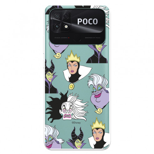 Xiaomi Obal pro Poco C40 Official Disney Villains Pattern - Disney Villains