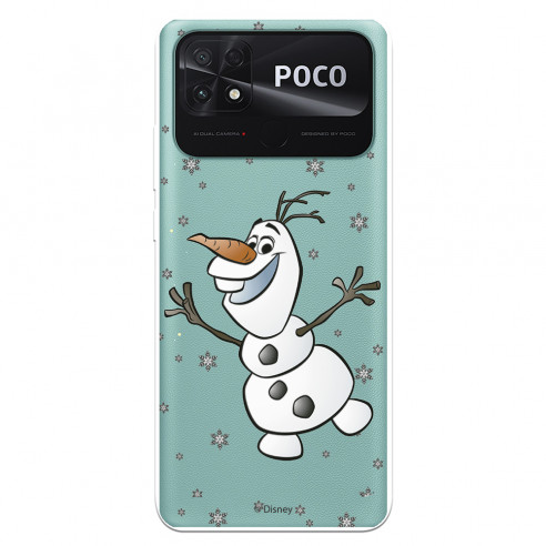 Xiaomi Pouzdro pro Poco C40 Official Disney Olaf Transparent - Frozen