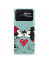 Xiaomi Obal pro Poco C40 Official Disney Mickey and Minnie Kiss - Disney Classics