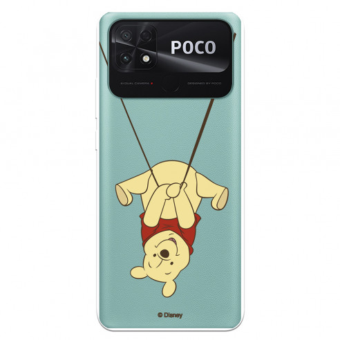 Xiaomi Obal na houpačku Poco C40 Official Disney Winnie Swing - Medvídek Pú