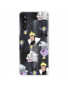 Funda para Motorola Moto G52 Oficial de Disney Villanas Patrón - Villanas Disney