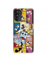 Funda para Motorola Moto G52 Oficial de Disney Mickey Comic - Clásicos Disney