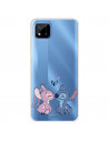 Funda para Realme Narzo 50 Oficial de Disney Angel & Stitch Beso - Lilo & Stitch