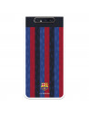 Funda para Samsung Galaxy A80 del FC Barcelona Fondo Rayas Verticales  - Licencia Oficial FC Barcelona