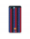 Funda para Huawei Honor 10 del FC Barcelona Fondo Rayas Verticales  - Licencia Oficial FC Barcelona