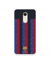 Funda para Xiaomi Redmi 5 Plus del FC Barcelona Fondo Rayas Verticales  - Licencia Oficial FC Barcelona