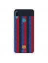 Funda para Huawei Y6 2019 del FC Barcelona Fondo Rayas Verticales  - Licencia Oficial FC Barcelona