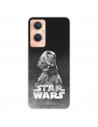 Funda para Oppo A96 5G Oficial de Star Wars Darth Vader Fondo negro - Star Wars