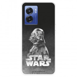 Funda para Oppo A77 5G Oficial de Star Wars Darth Vader Fondo negro - Star Wars