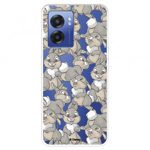 Funda para Realme Narzo 50 5G Oficial de Disney Tambor Patrones - Bambi