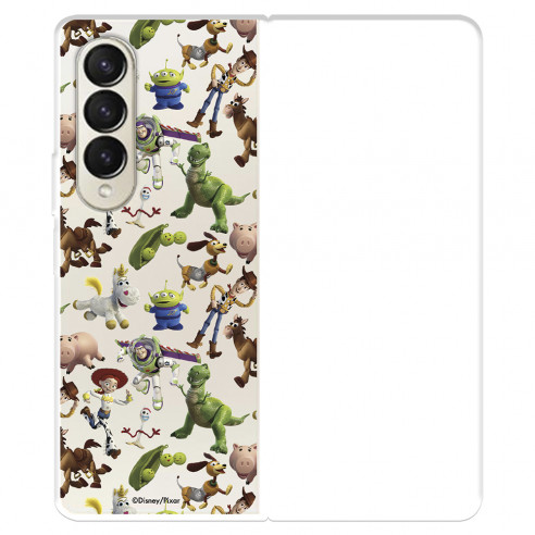 Funda para Samsung Galaxy Z Fold4 Oficial de Disney Muñecos Toy Story Siluetas - Toy Story