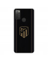 Funda para TCL 20Y del Atlético de Madrid Escudo Dorado Fondo Negro  - Licencia Oficial Atlético de Madrid