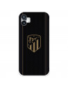 Funda para Nothing Phone 1 del Atlético de Madrid Escudo Dorado Fondo Negro  - Licencia Oficial Atlético de Madrid