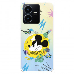 Funda para Vivo Y22S Oficial de Disney Mickey Mickey Urban - Clásicos Disney