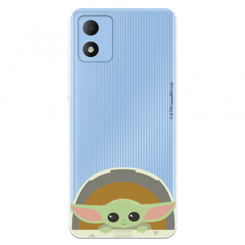 Funda para TCL 305i Oficial de Star Wars Baby Yoda Sonrisas - The Mandalorian