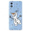 Funda para TCL 305i Oficial de Disney Olaf Transparente - Frozen