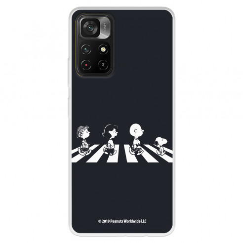 Funda para Xiaomi Redmi Note 11S 5G Oficial de Peanuts Personajes Beatles - Snoopy