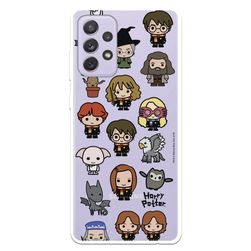 Funda para Samsung Galaxy A72 4G Oficial de Harry Potter Personajes Iconos - Harry Potter