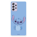 Funda para Samsung Galaxy A72 4G Oficial de Disney Stitch Azul - Lilo & Stitch