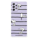 Samsung Pouzdro pro Galaxy A72 4G Official Peanuts Snoopy Stripes - Snoopy