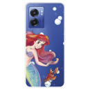 Funda para Oppo A57 4G Oficial de Disney Ariel y Sebastián Burbujas - La Sirenita