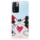 Xiaomi Pouzdro pro Redmi Note 11S 5G Oficiální Disney Mickey a Minnie Kiss - Disney Classics