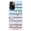 Xiaomi Pouzdro pro Redmi Note 11S 5G Official Peanuts Snoopy Stripes - Snoopy