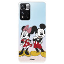 Xiaomi Pouzdro pro Redmi Note 11S 5G Oficiální Disney Mickey a Minnie v póze - Disney Classics