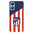 Funda para Oppo A17 del Atlético de Madrid Escudo Fondo Atletico  - Licencia Oficial Atlético de Madrid