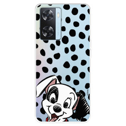 Funda para Oppo A57s Oficial de Disney Cachorro Manchas - 101 Dálmatas