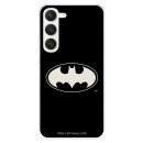 Funda para Samsung Galaxy S23 Oficial de DC Comics Batman Logo Transparente - DC Comics