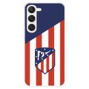 Funda para Samsung Galaxy S23 del Atlético de Madrid Escudo Fondo Atletico  - Licencia Oficial Atlético de Madrid