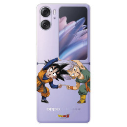 Funda para Oppo Find N2 Flip Oficial de Dragon Ball Goten y Trunks Fusión - Dragon Ball