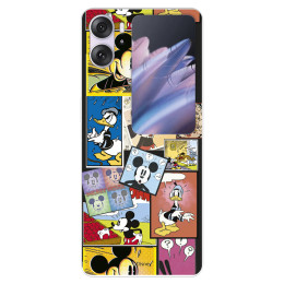 Funda para Oppo Find N2 Flip Oficial de Disney Mickey Comic - Clásicos Disney