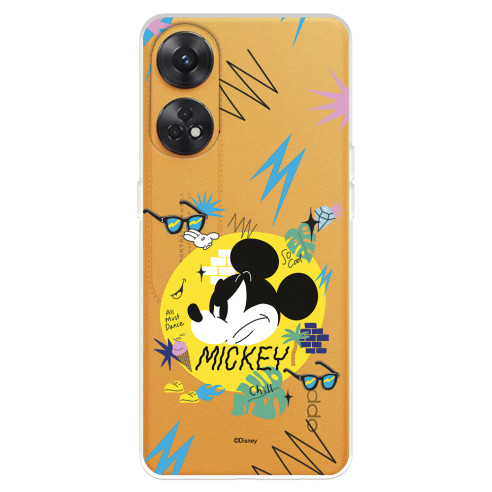 Funda para Oppo Reno 8T Oficial de Disney Mickey Mickey Urban - Clásicos Disney