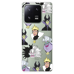 Funda para Xiaomi 13 Pro Oficial de Disney Villanas Patrón - Villanas Disney