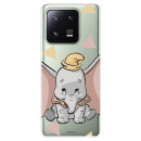 Funda para Xiaomi 13 Pro Oficial de Disney Dumbo Silueta Transparente - Dumbo