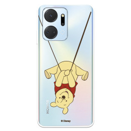 Funda para Huawei Honor X7A Oficial de Disney Winnie  Columpio - Winnie The Pooh