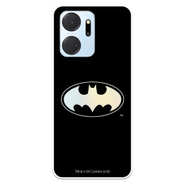 Funda para Huawei Honor X7A Oficial de DC Comics Batman Logo Transparente - DC Comics