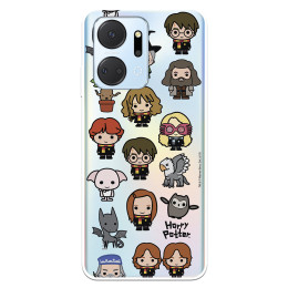 Funda para Huawei Honor X7A Oficial de Harry Potter Personajes Iconos - Harry Potter