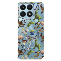 Funda para Huawei Honor X8A Oficial de Disney Muñecos Toy Story Siluetas - Toy Story