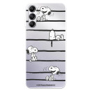 Funda para Samsung Galaxy A14 5G Oficial de Peanuts Snoopy rayas - Snoopy