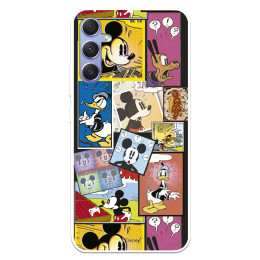 Funda para Samsung Galaxy A34 5G Oficial de Disney Mickey Comic - Clásicos Disney