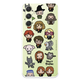 Funda para Samsung Galaxy A54 5G Oficial de Harry Potter Personajes Iconos - Harry Potter