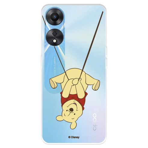 Funda para Oppo A78 5G Oficial de Disney Winnie  Columpio - Winnie The Pooh