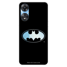 Funda para Oppo A78 5G Oficial de DC Comics Batman Logo Transparente - DC Comics