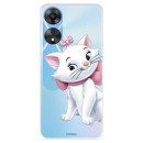 Funda para Oppo A78 5G Oficial de Disney Marie Silueta - Los Aristogatos