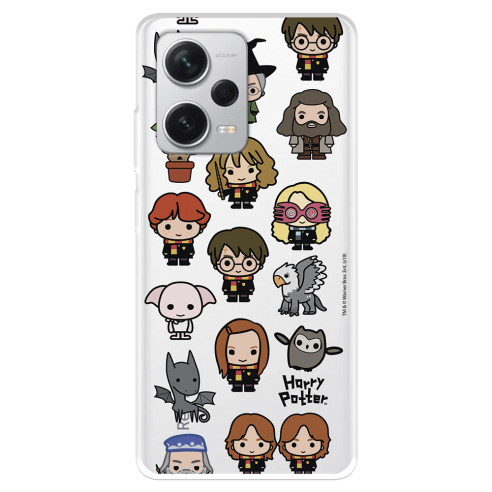 Funda para Xiaomi Redmi Note 12 Pro Plus Oficial de Harry Potter Personajes Iconos - Harry Potter