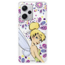 Funda para Xiaomi Redmi Note 12 Pro Plus Oficial de Disney Campanilla Flores - Peter Pan